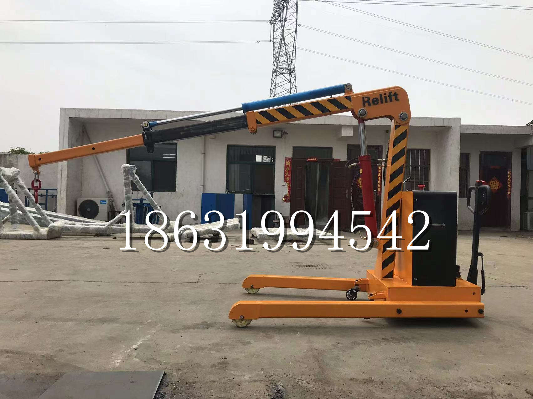 油尖旺区久征定做3吨三轮随车吊 农用园林绿化移树吊 平板工程用小吊机